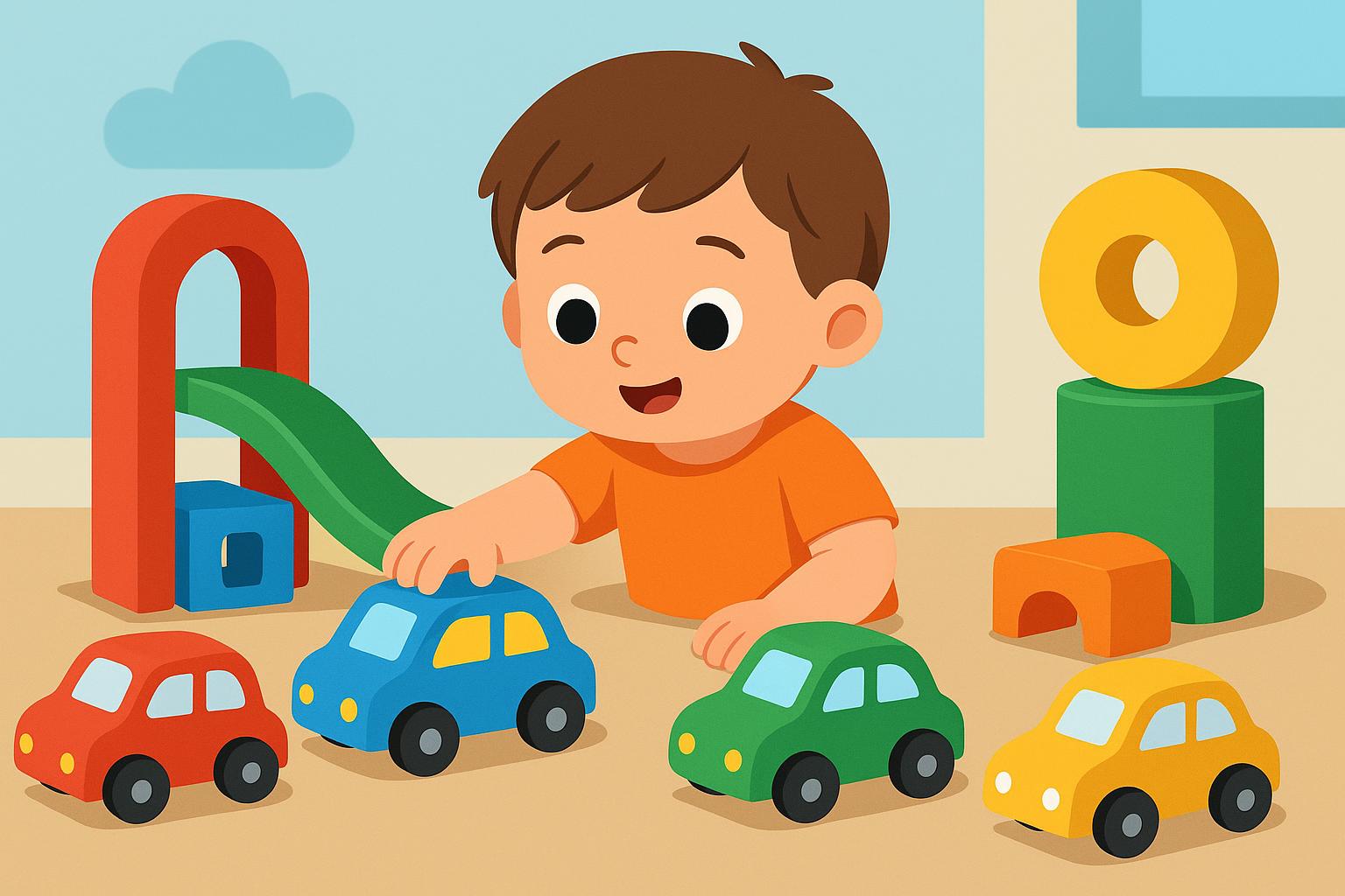 Visual Recognition and Engagement in Children's Vehicle Media