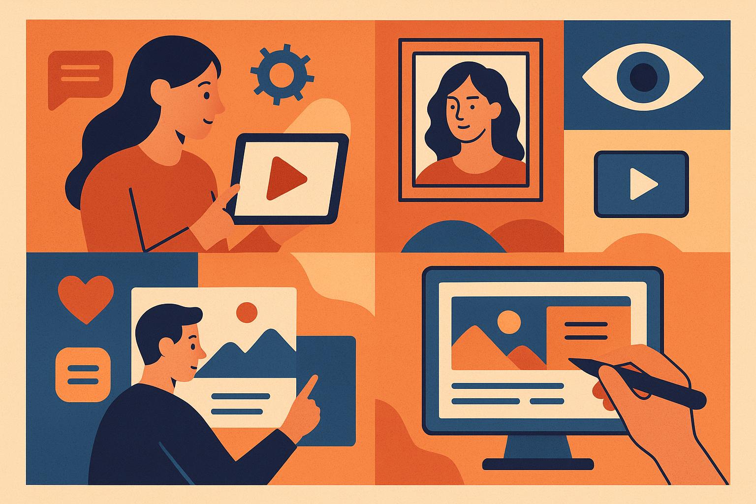 Architecting Content Discovery: Visual and Narrative Frameworks
