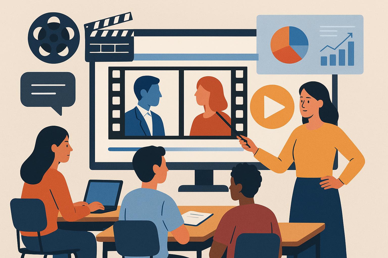 Frameworks for Dissecting Cinematic Narratives in Education