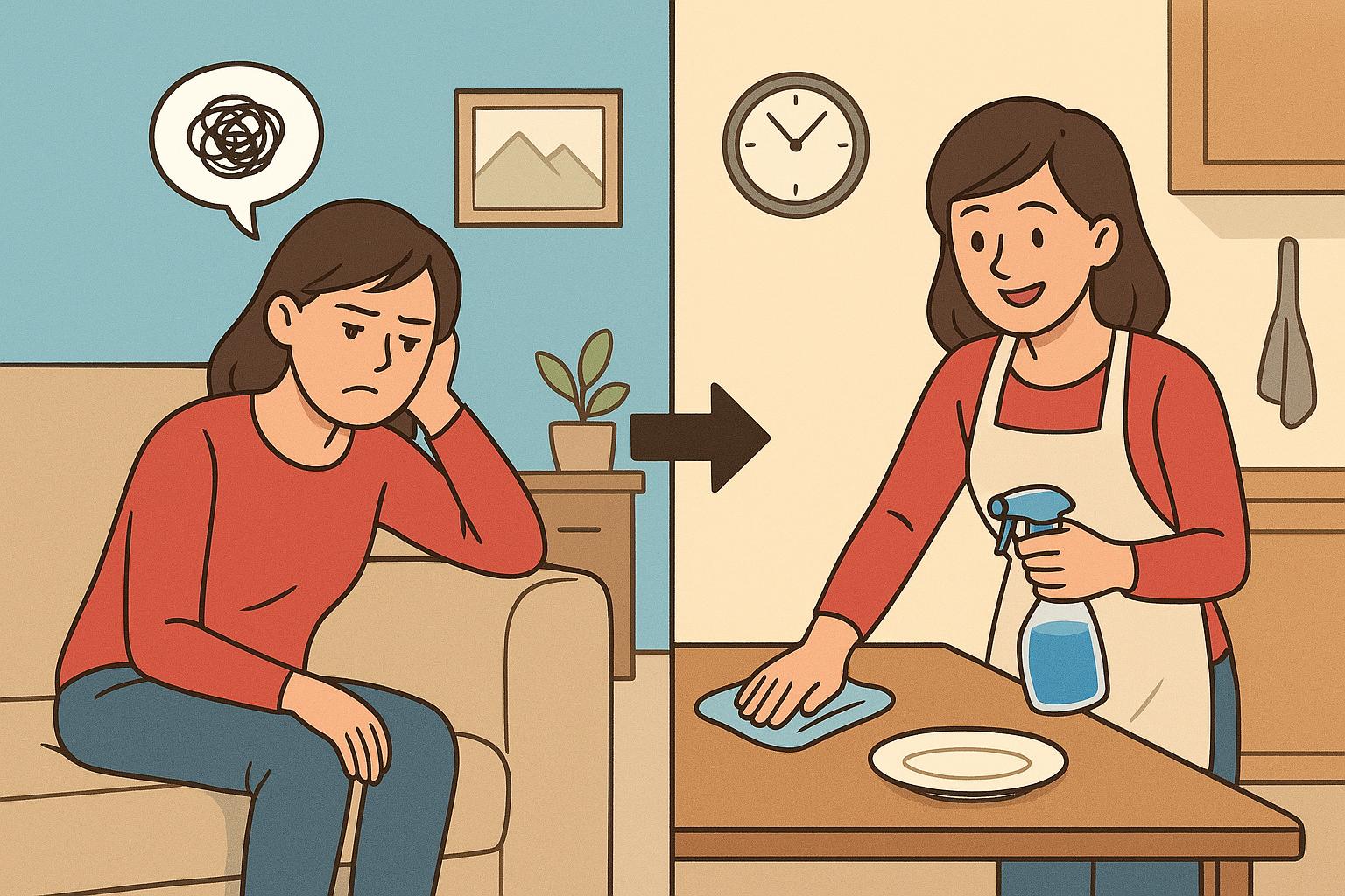 From Resistance to Routine: Behavioral Patterns in Simulated Home Challenges