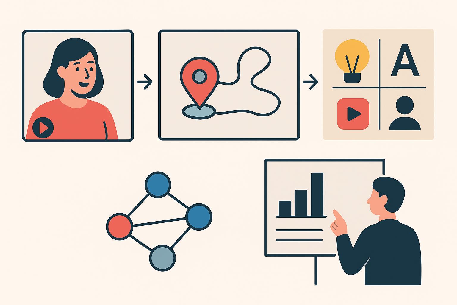 Frameworks for Synthesizing Educational Content from Videos