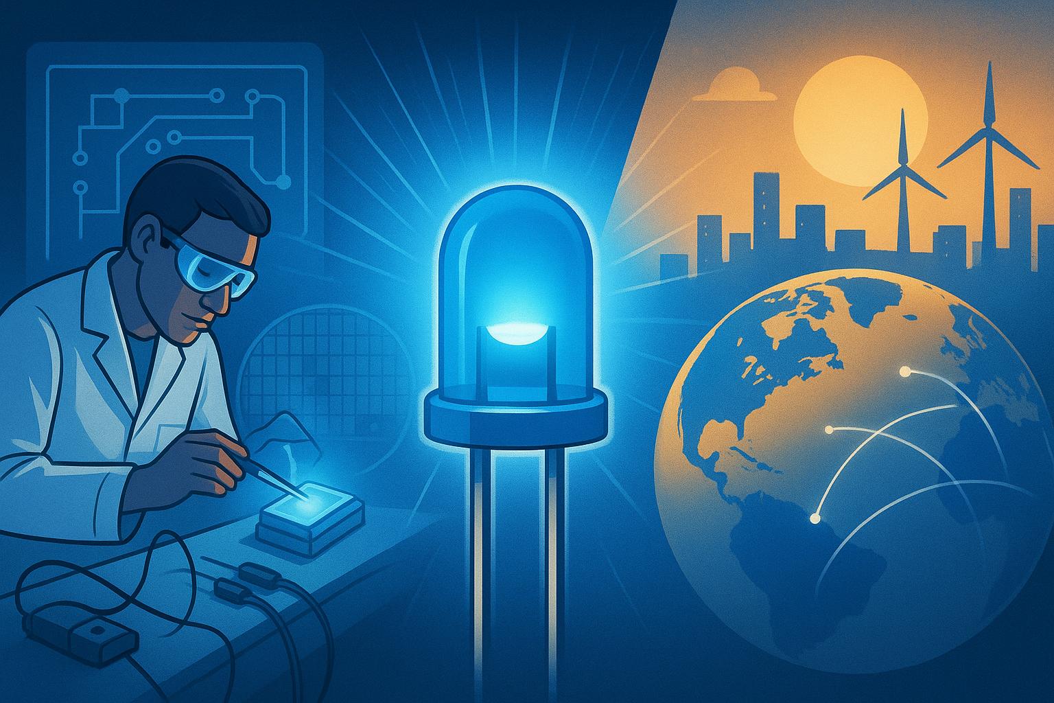 From Blue Light Gaps to Global Glow: Semiconductor Triumphs