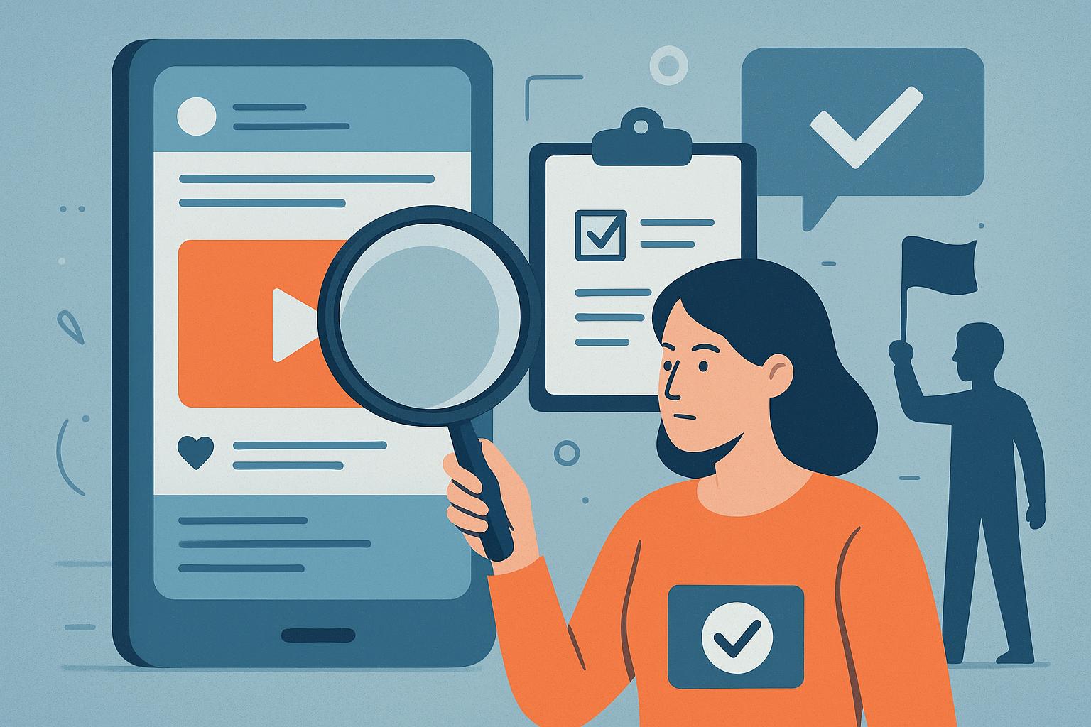 Decoding Digital Truth: Behavioral Strategies for Content Verification