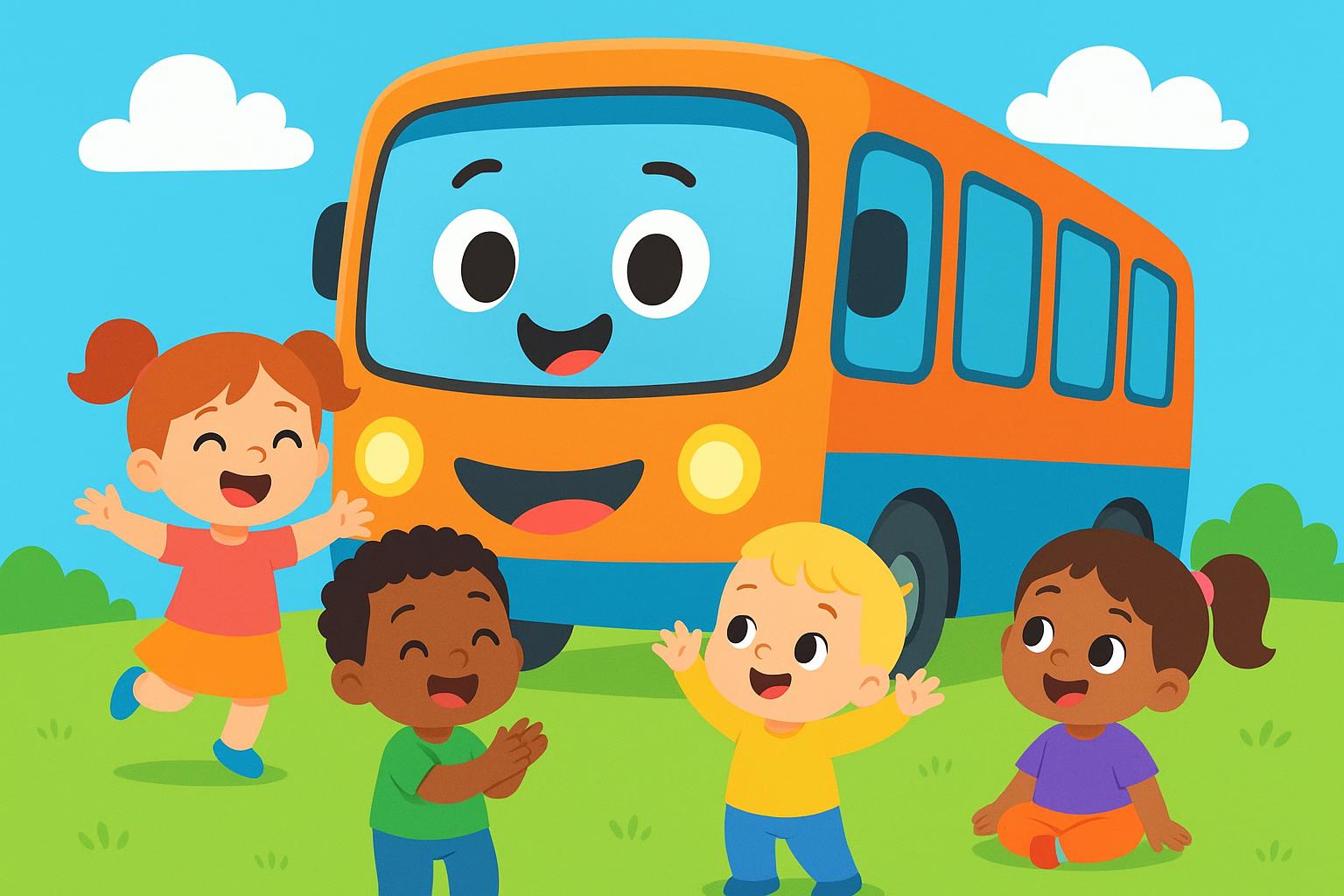 NuNu TV's Wheels on the Bus: Mastering Toddler Engagement Through Rhythmic Design