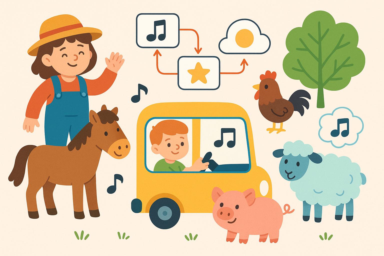 Unlocking Rhythms: Old MacDonald's Educational Content Breakdown