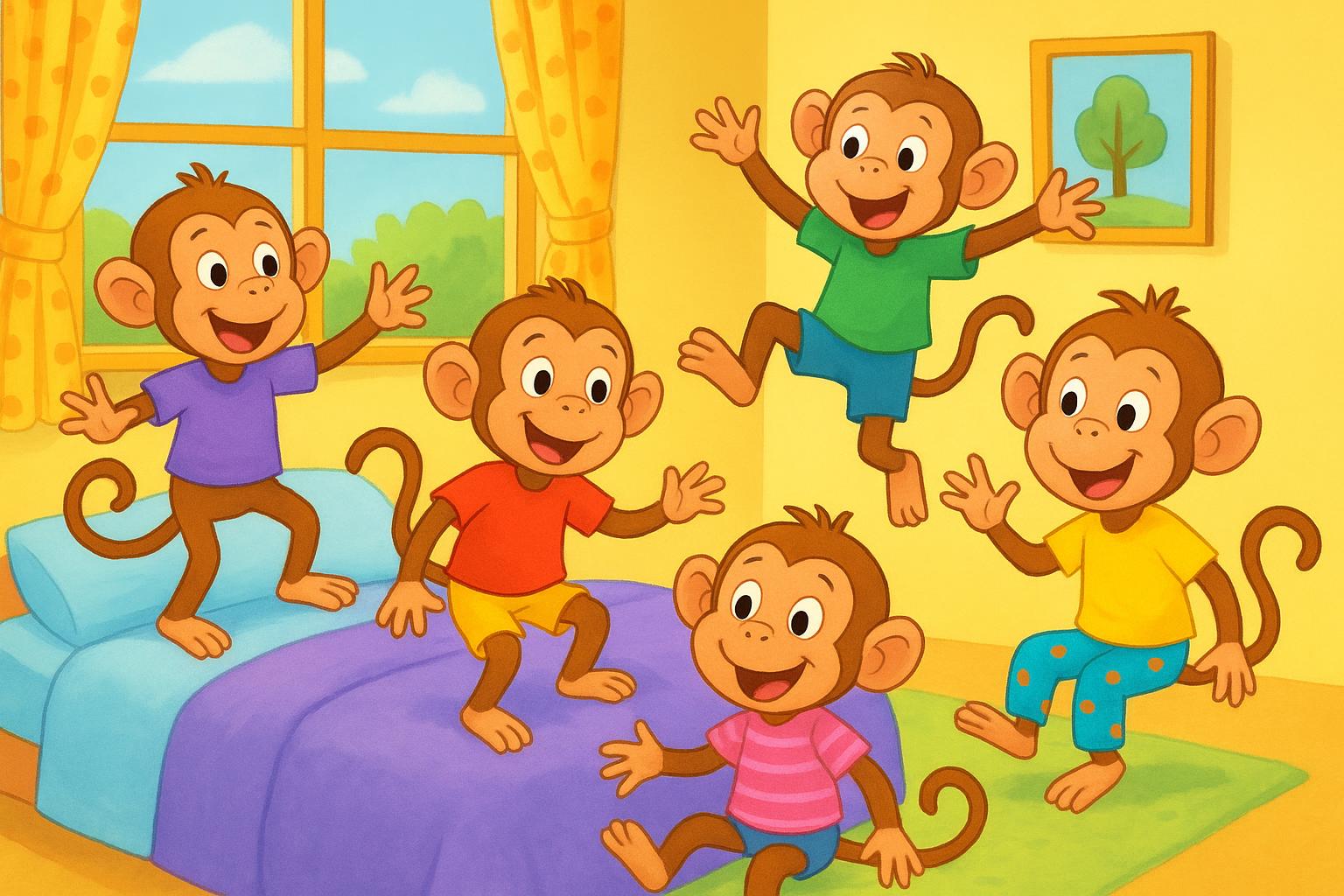 Five Little Monkeys: Boosting Engagement and Learning in Kids' Media